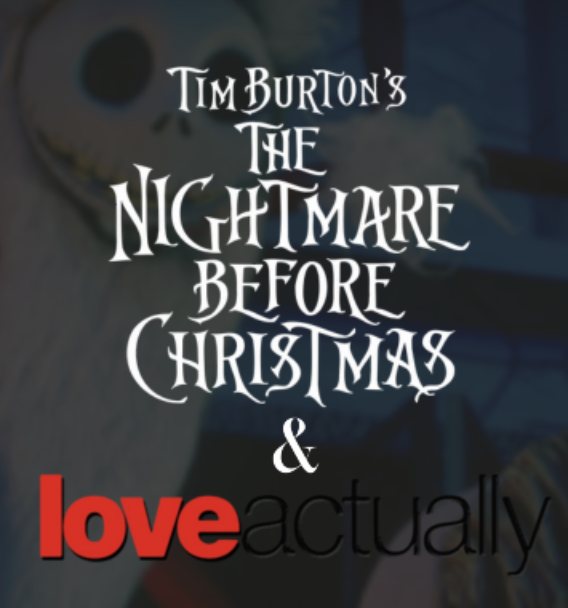 Yuletide Cinemaland: The Nightmare Before Xmas & Love, Actually